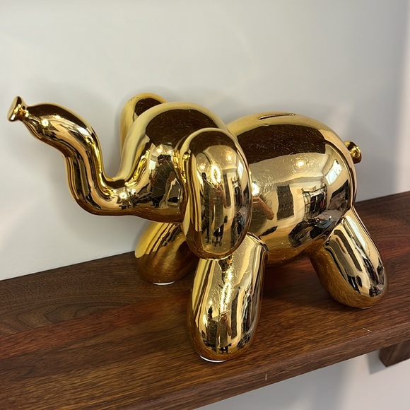 Balloon elephant Coin Bank - Picture 1 of 6